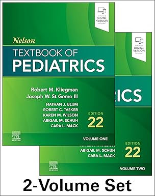 Nelson Textbook of Pediatrics, 2-Volume Set cover