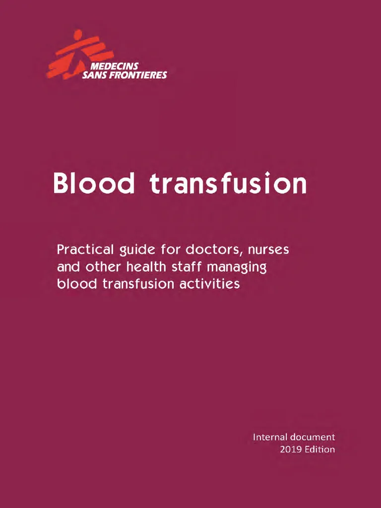 Blood transfusion
